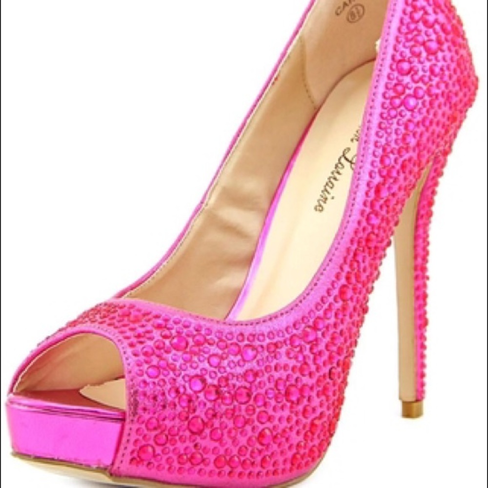 Lauren Lorraine candy peep toe heels. New in box!